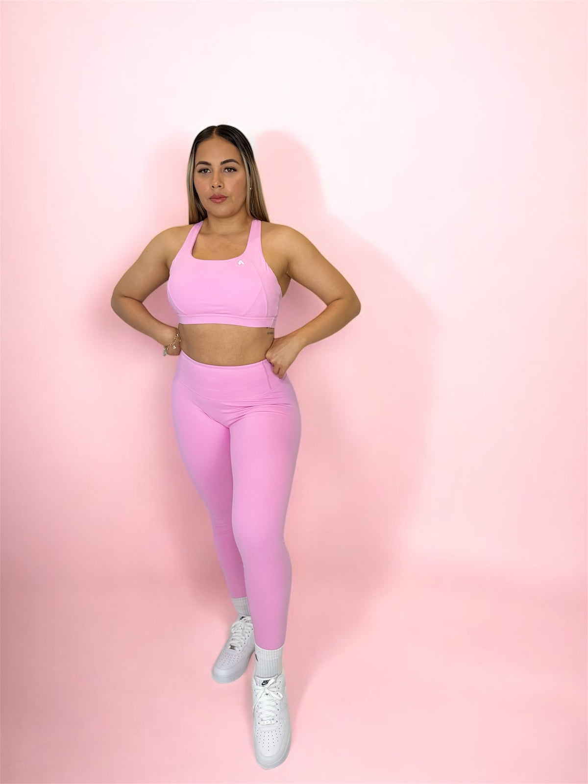 Light pink Set completo 4 piezas